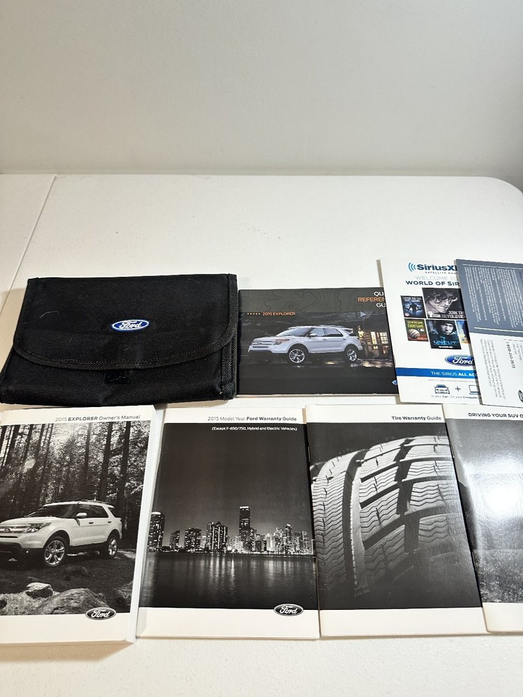 Ford Explorer Owner's Manual Warranty Guide 2015