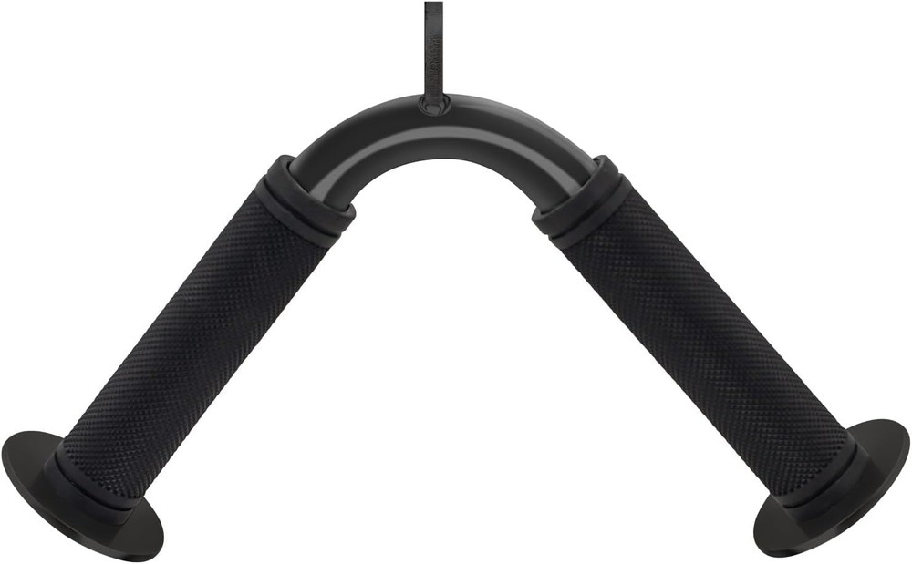 Howffite V Bar Cable Attachment Tricep Press Push Handle LAT Pull Down Attach...