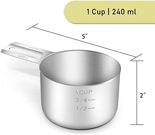Stainless Steel Measuring Cup 1 Cup
