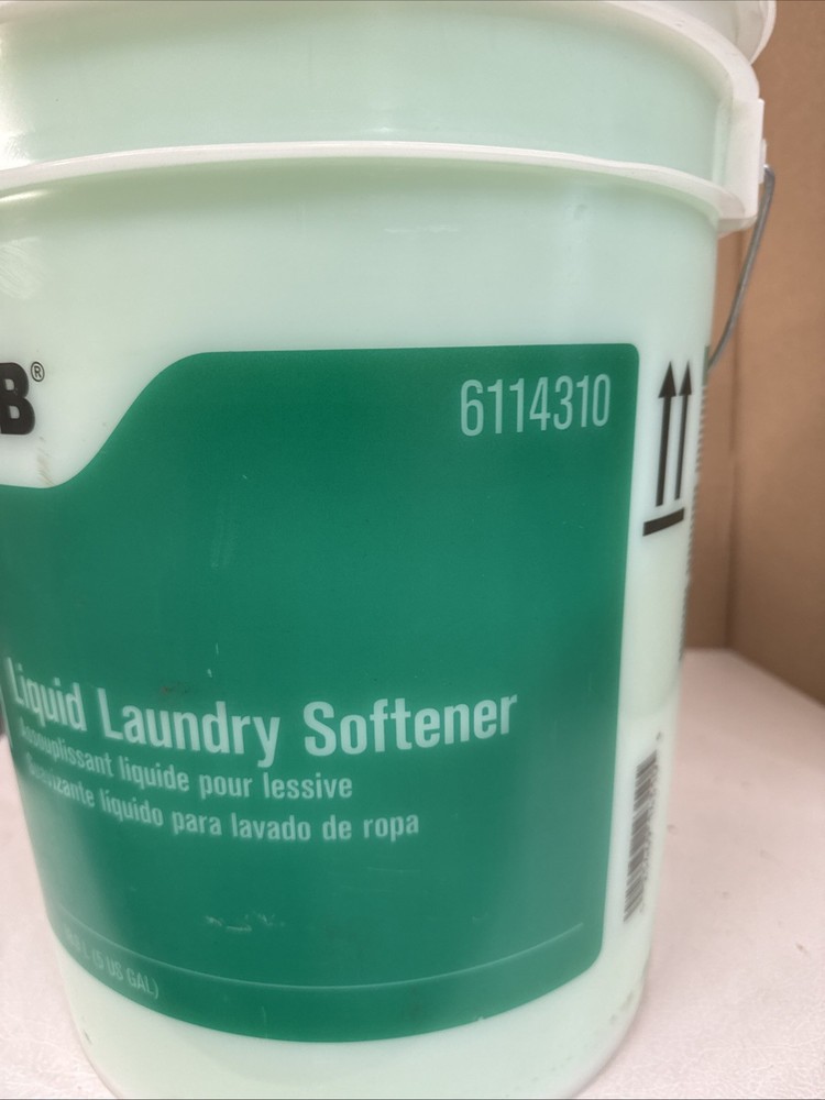 ECOLAB 6114310, Liquid Laundry Softener. 5 Gallon