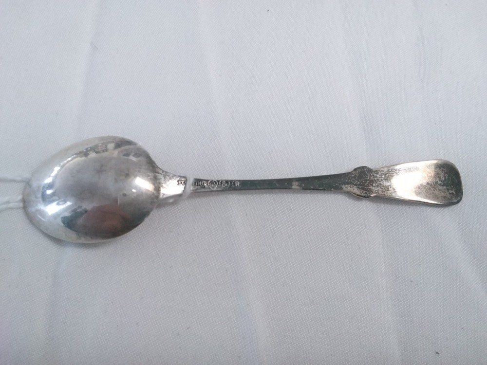 Miniture Engraved Sterling Spoon