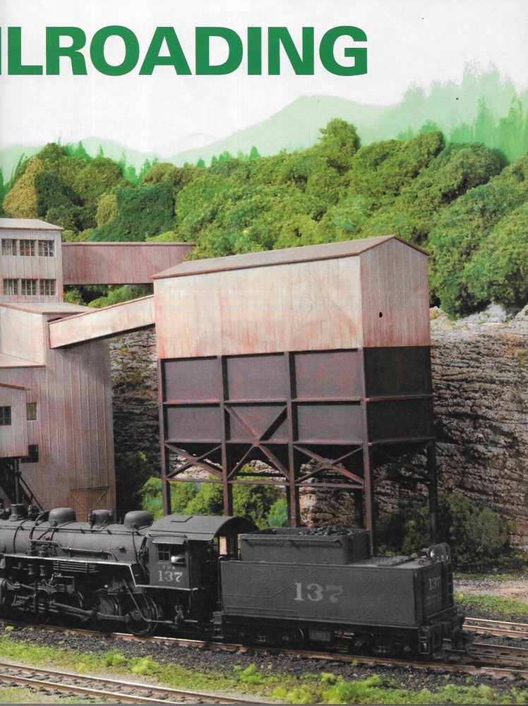 Model Railroader April 2013 Coal Mountain Car Ferry Track Plan DCC Power Trees