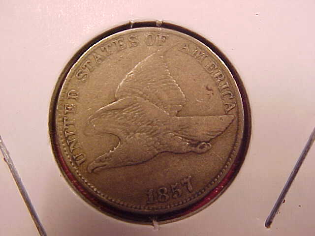 1857 FLYING EAGLE CENT - XF - SEE PICS! - (X2026)