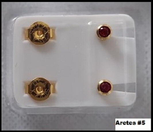 Studex Ear Piercing Gold Plated Clear Stone 4MM Regular R213Y