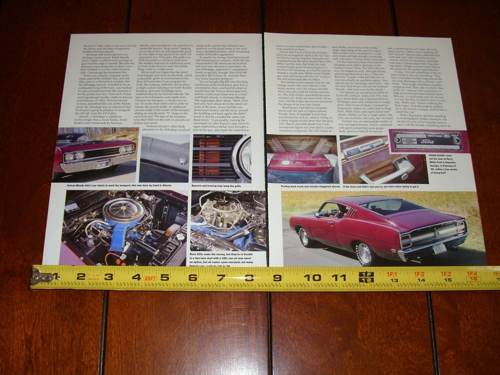 1969 FORD TORINO TALLADEGA ORIGINAL 2008 ARTICLE