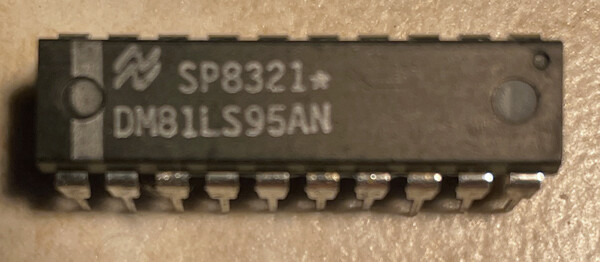 National DM81LS95AN Octal Buffer - NOS