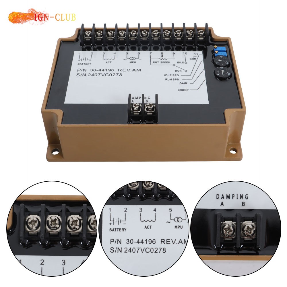 3044196 Electronic Speed Controller Replacement Governor For Cummins