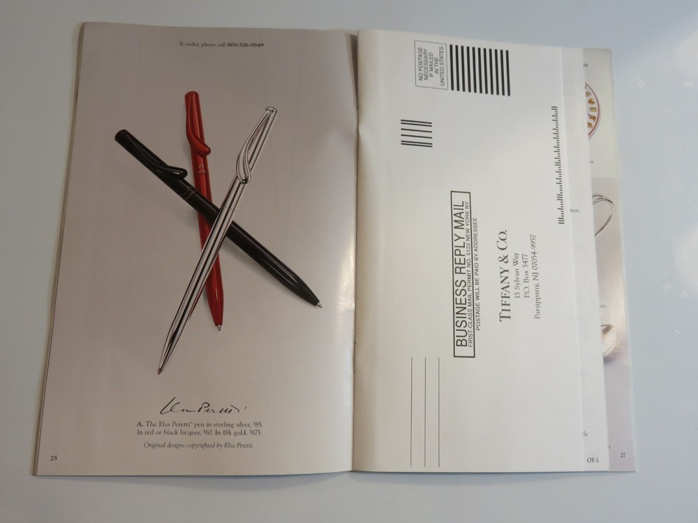 Tiffany & Co. ~ Gift Selections 2000 Catalog