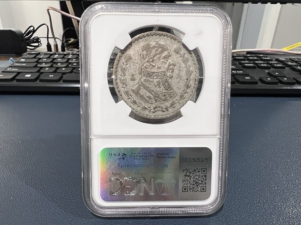 1962 Mo Mexico Peso NGC Genuine