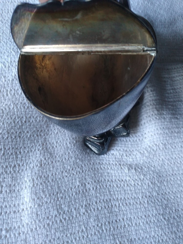 Antique Silver Spoon Warmer Shell