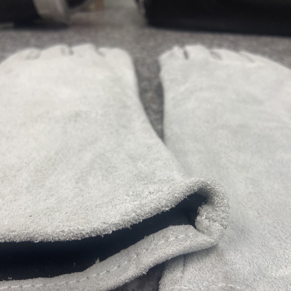 2-PR WELDING GLOVES FULL WELTED & LINED IN HIGH-GRADE SHOULDER SPLIT COWHIDE- L