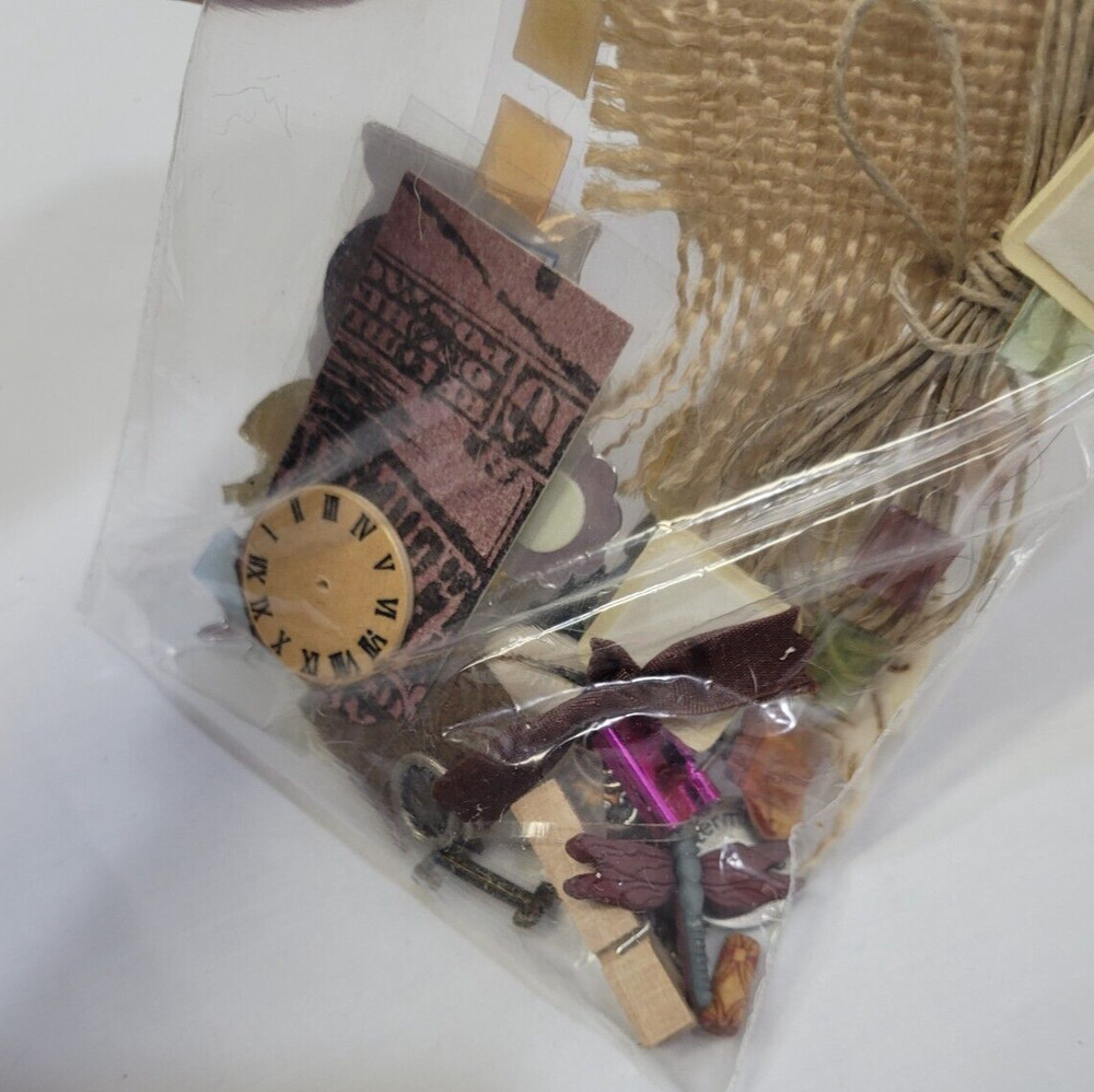 Ephemera for Card Making scrapbooking Texture Pieces Mixed Bag