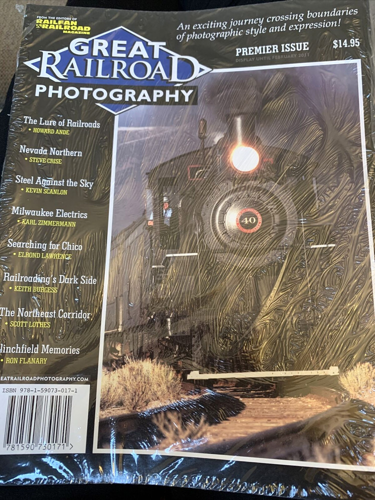 Great Railroad Photography 2010 Premier Issue Soft Cover SEALED