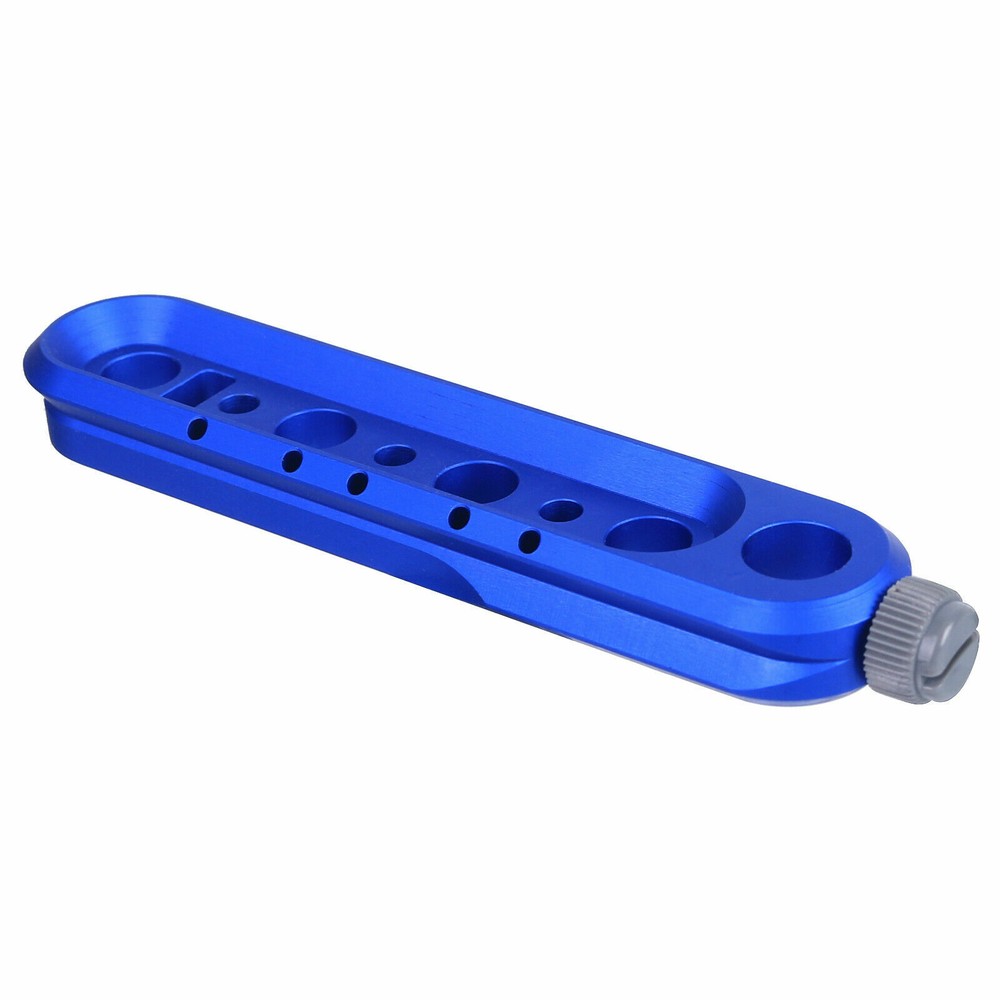 Aluminum Fly Tying Tool Bar Adjustable Caddy holder Organizer with Tying Tools