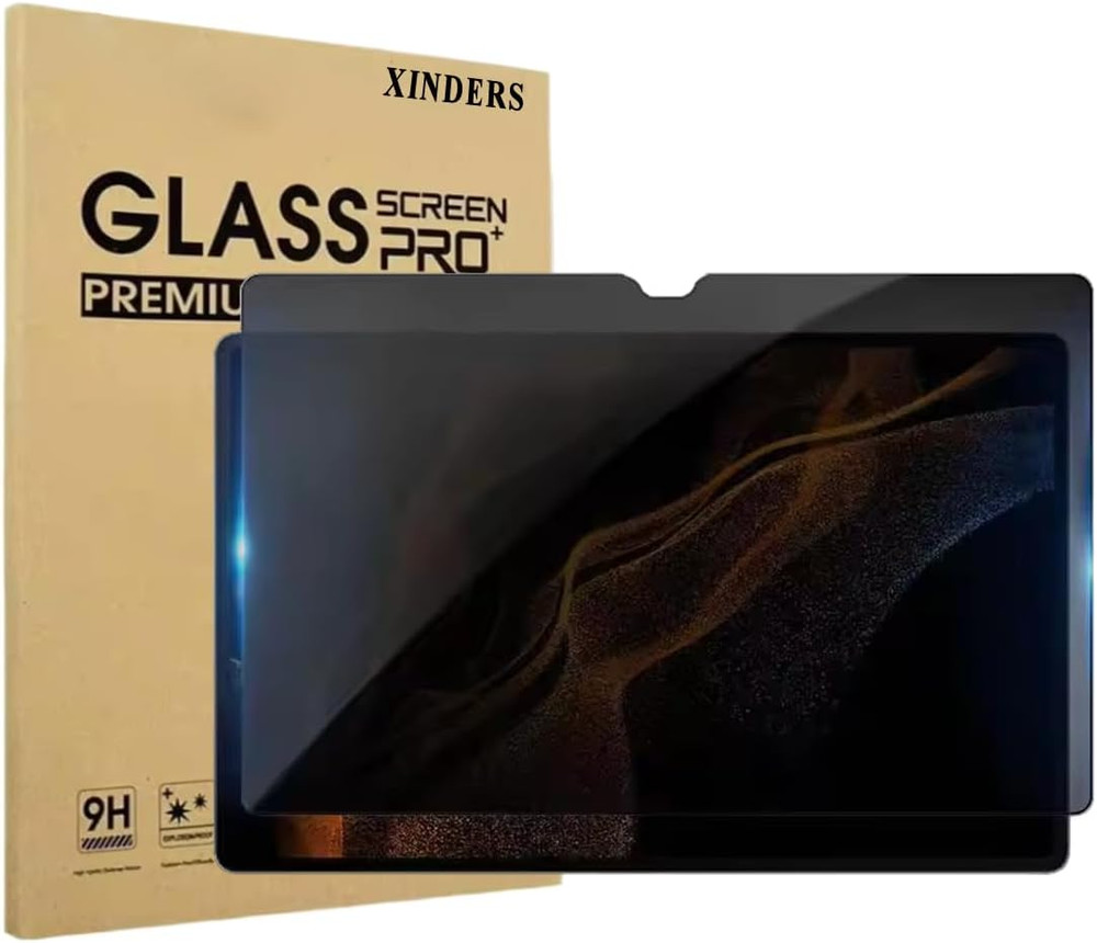 Privacy Screen Protector for Galaxy Tab S9 FE+ Plus/ S9 Plus/ S8 Plus/ S7 FE/ S7