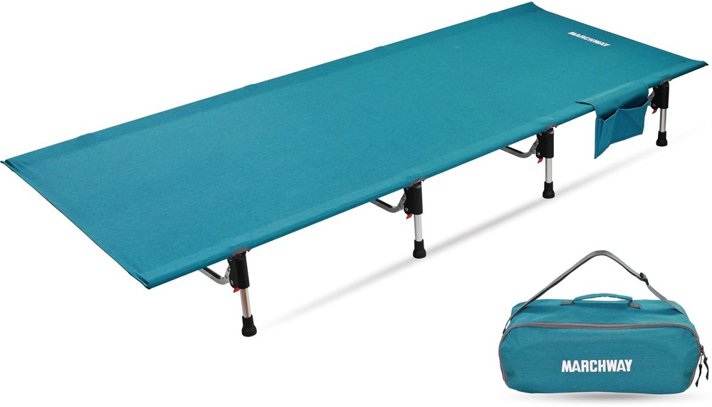 Lightweight Folding Tent Camping Cot Bed with Lever Lock, Easy Setup Portable...