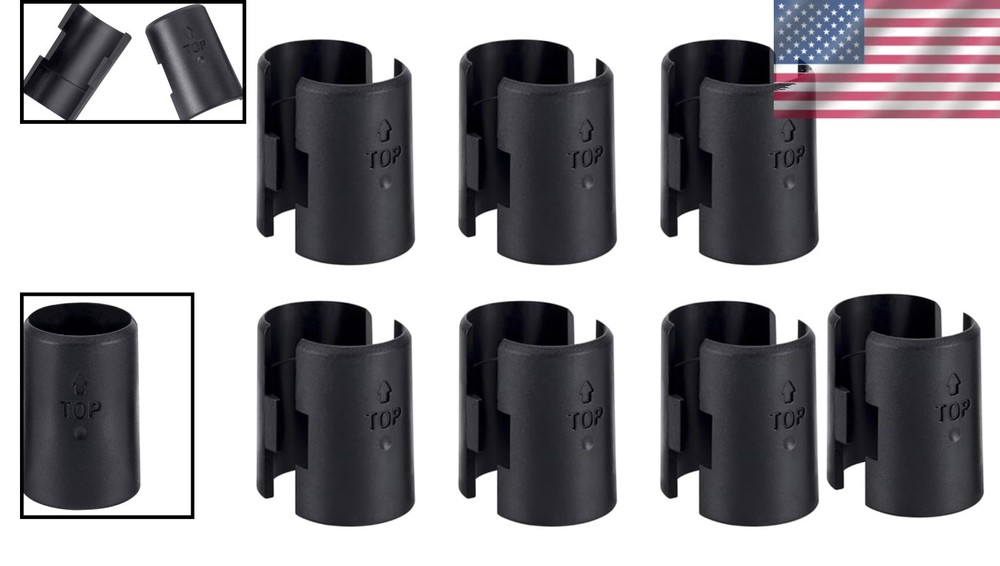 Compact 12-Pack Wire Shelf Clips with - Organize with Style