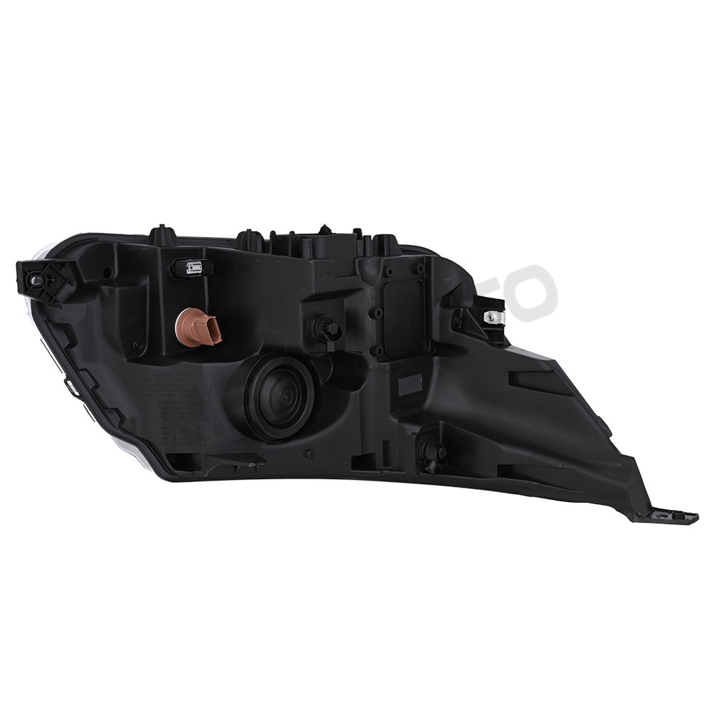 Headlight Assembly For 2016-2019 Ford Explorer Chrome w/LED DRL Left Driver Side