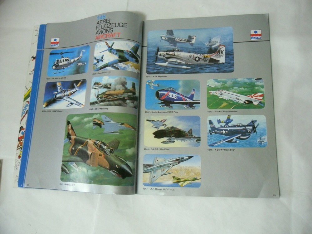 1984 EXI MODEL KIT MODEL CATALOG.