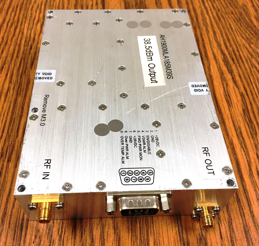Power Amp Tech AH1900MLA185M39S RF Power Amplifier