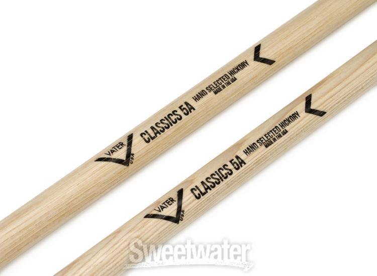Vater Classics Drumsticks 3-pack - 5A - Wood Tip
