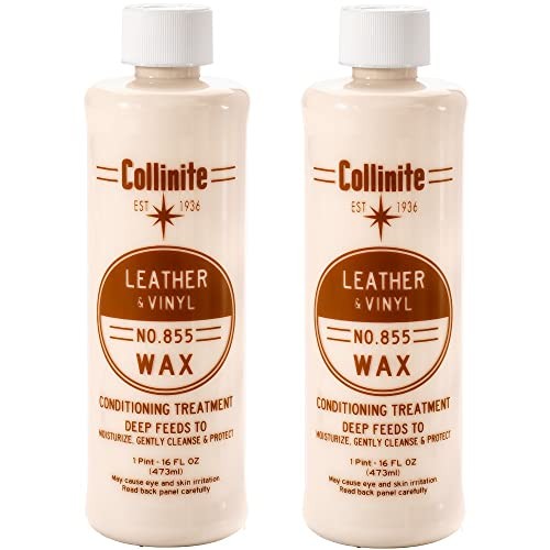 Leather & Vinyl Wax 1 Pint 855 2 Pack