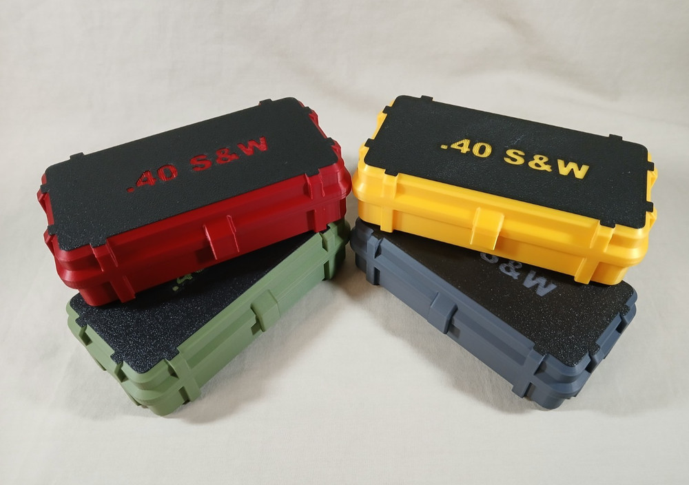 40 S&W Ammo Box 48 Round Ammo Storage