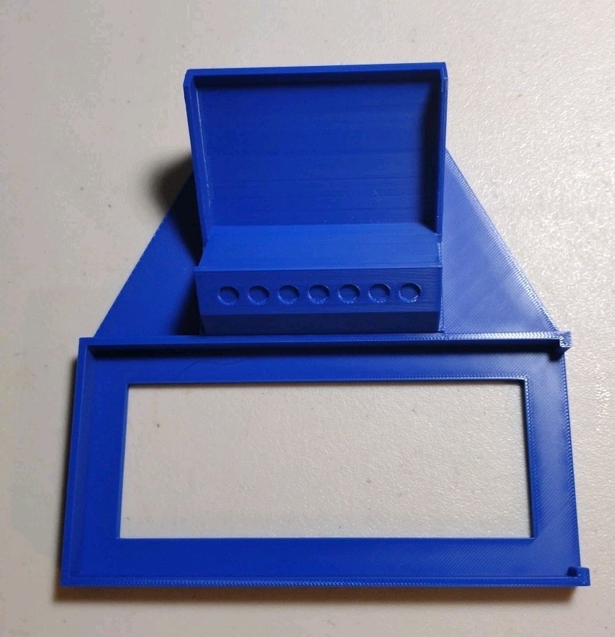 SKYRC B6 NEO Charger 3d Printed Base. Blue