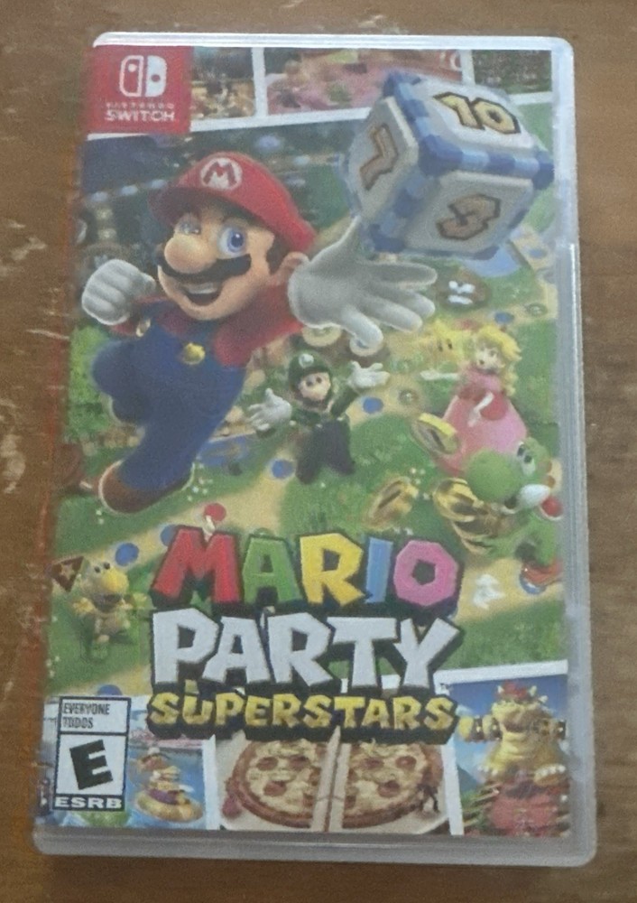 Mario Party Superstars - Nintendo Switch AUTHENTIC REPLACEMENT CASE ONLY