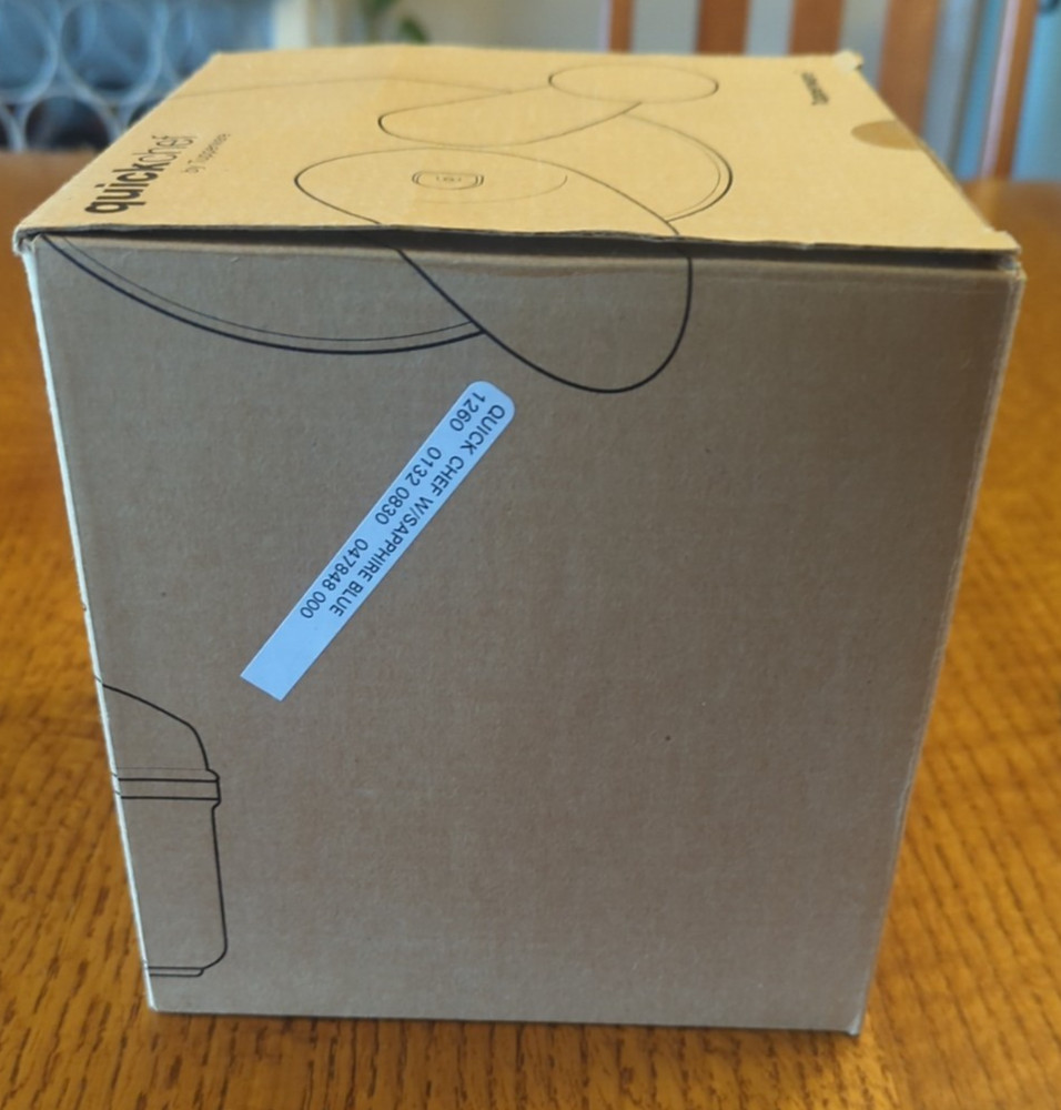 Tupperware │ Quick Chef Food Processor Chopper System │Sapphire Blue │