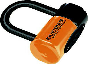 Kryptonite Evolution 4 Disc Lock Orange w/Pouch and Reminder Cable | 999591