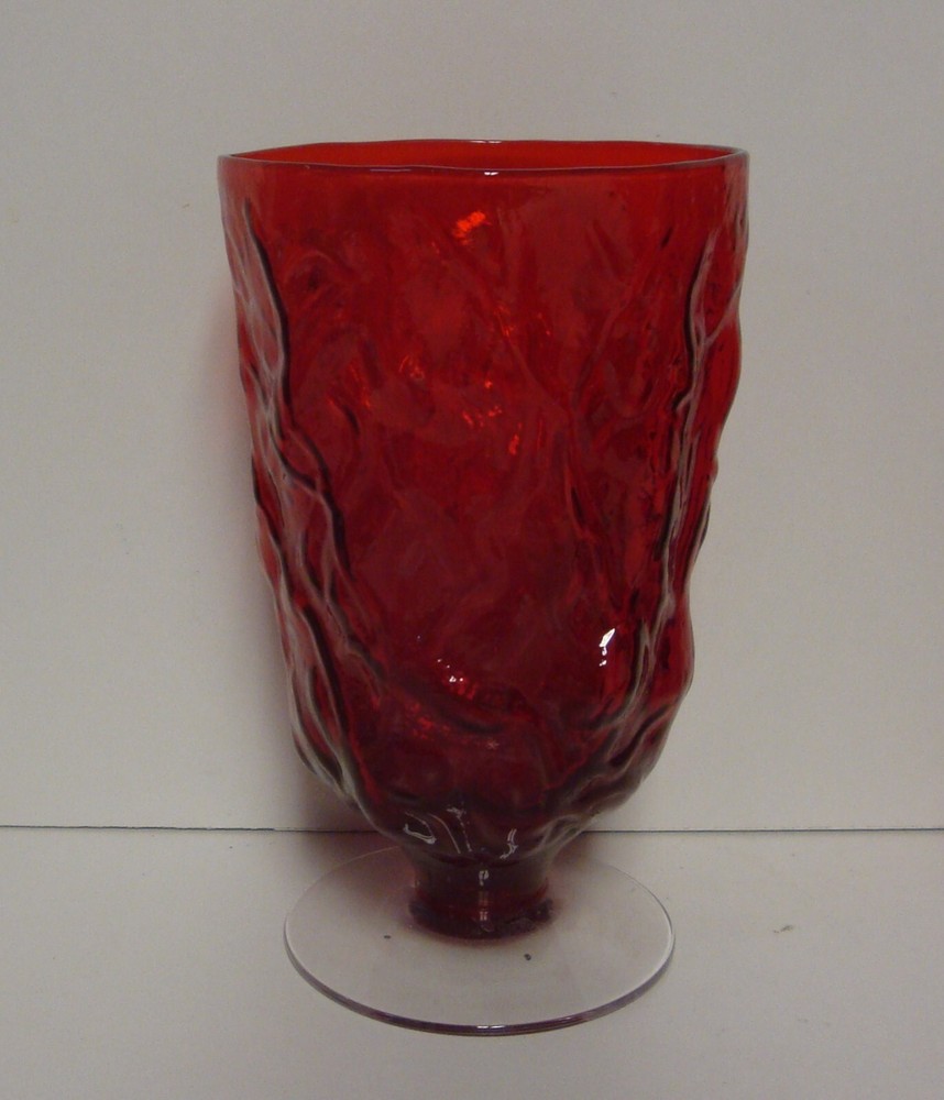 Seneca DRIFTWOOD RED RUBY Water Goblets SET OF SIX More Items Here BEST
