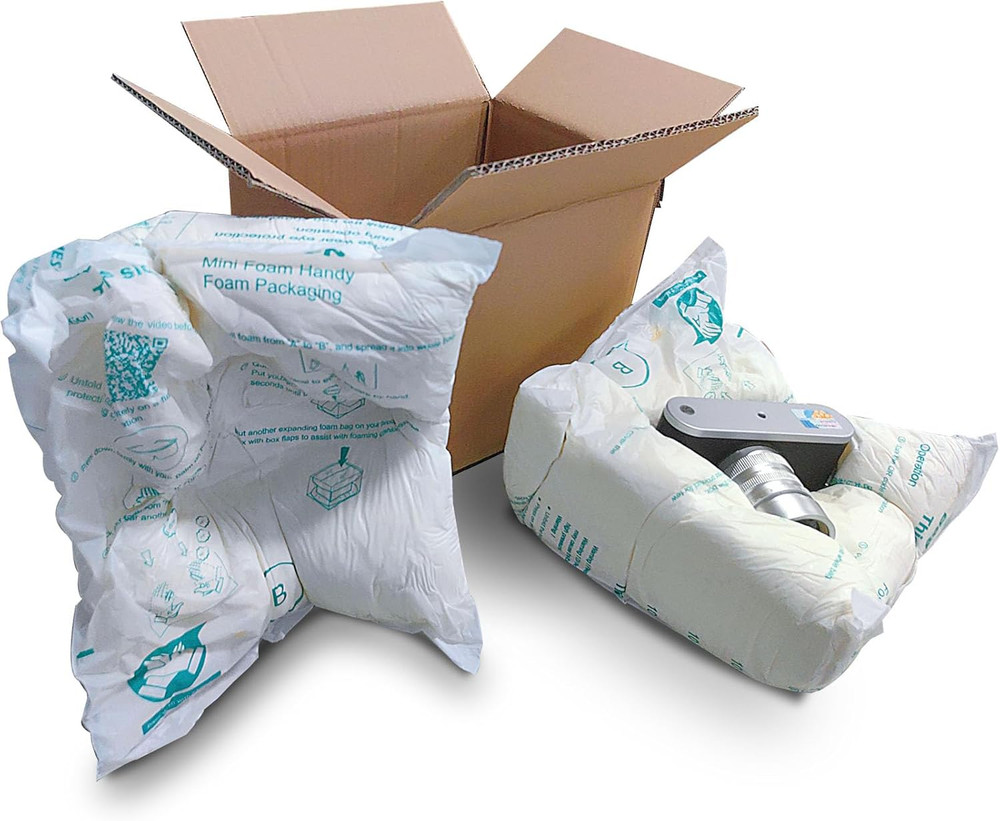 2 Pcs Expanding Foam Packaging for PC, Fragile & Irregular Valuables Items, Elec