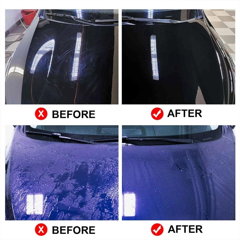 1PCS Car Coating Spray, 3 in 1 Multi-functional Quick 120 ml Effect S6I2