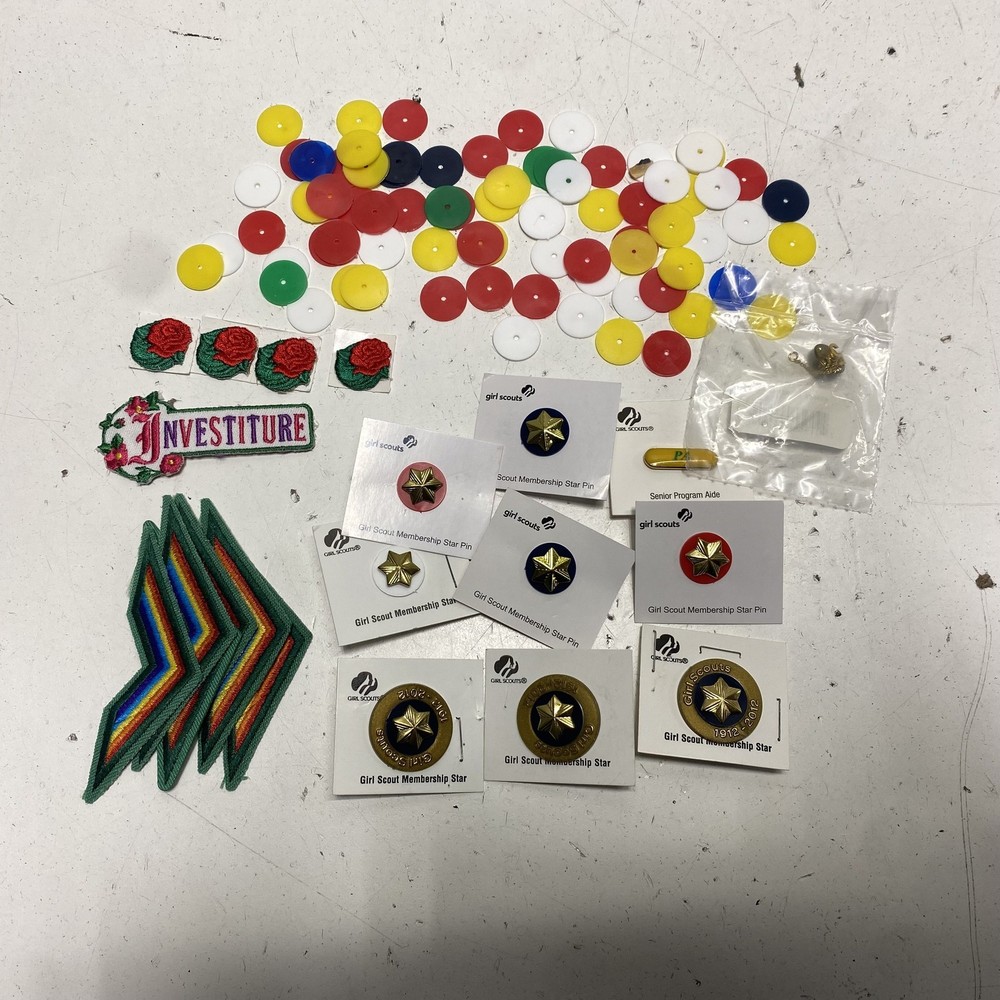 Girl Scouts Patch Lot