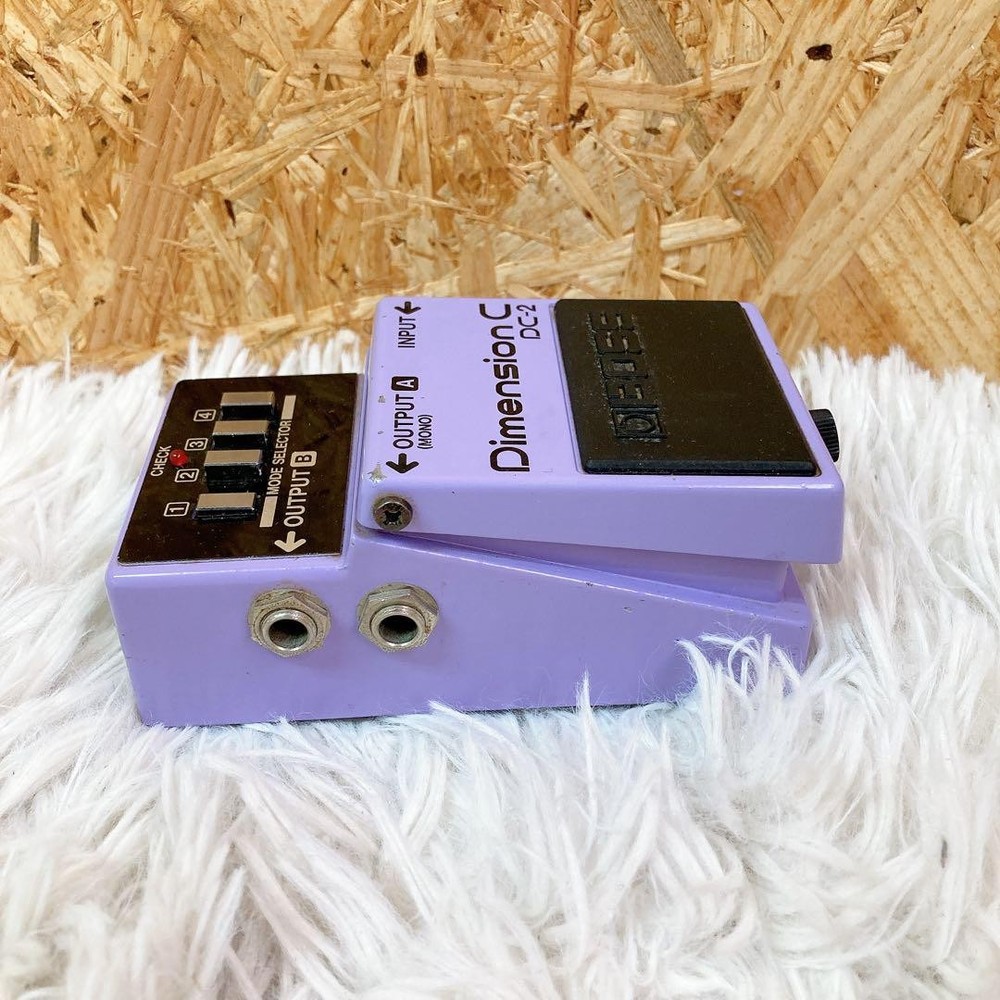 BOSS Dimension C DC-2 Effects Pedal Operation Confirmed
