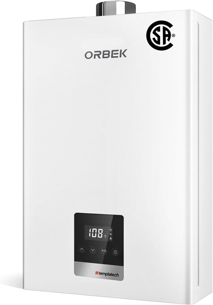 ORBEK Natural Gas Tankless Water Heater Max 4.3 GPM 100,000 BTU Installation