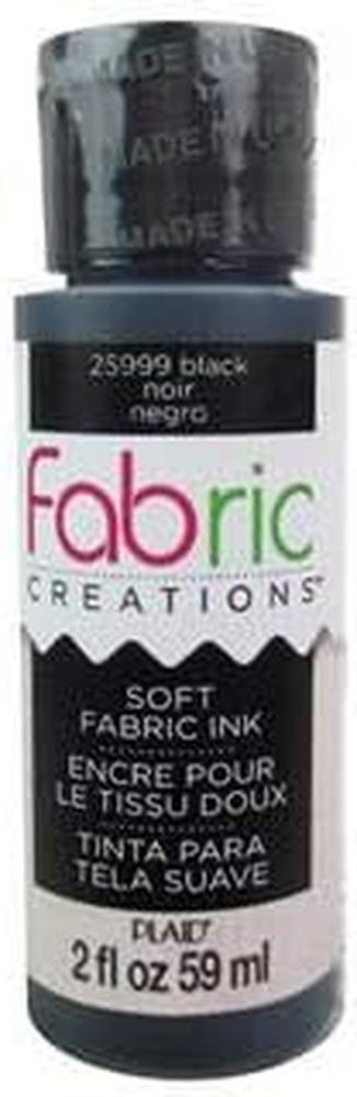 Fabric Ink in Assorted Colors (2-Ounce), Black