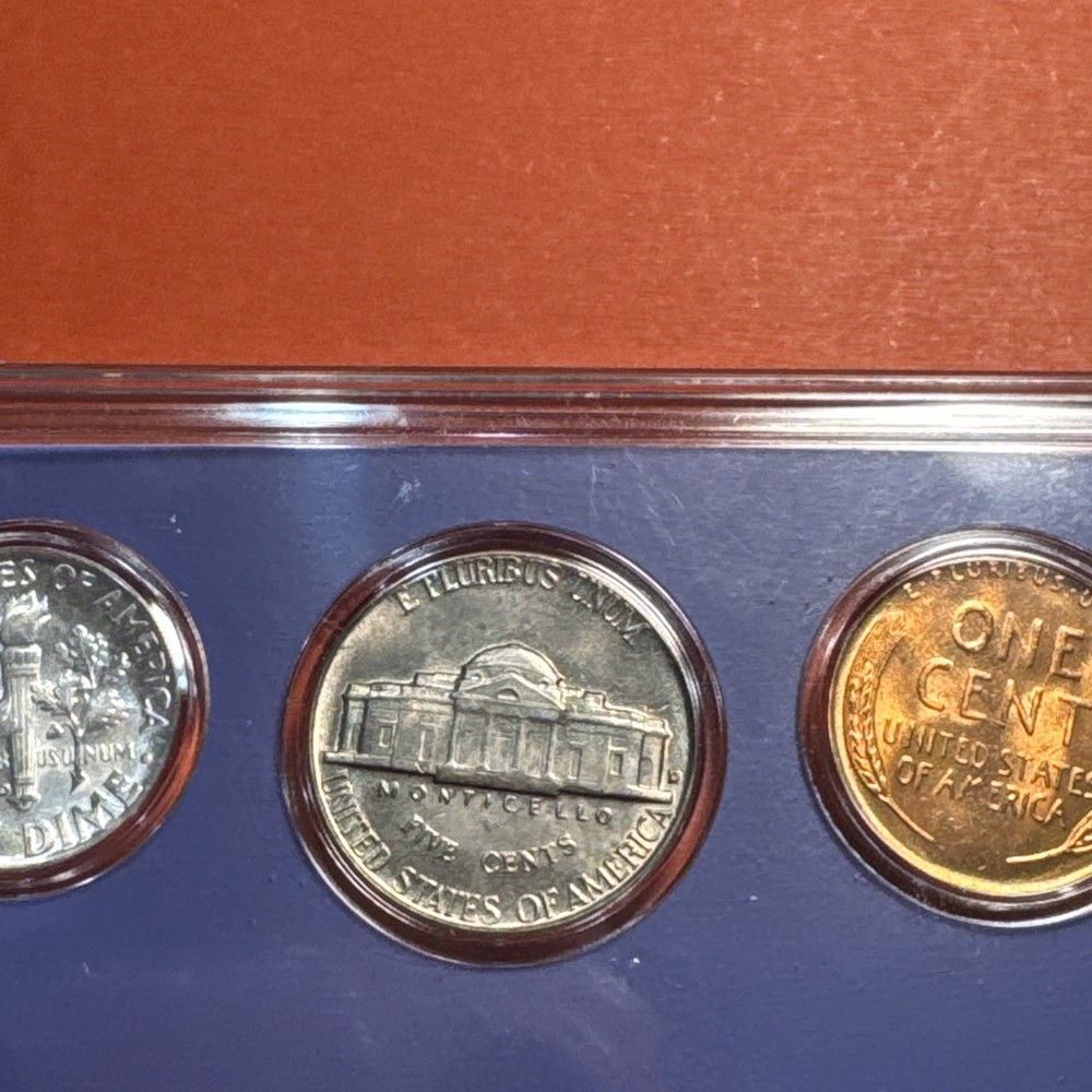 1957 D Denver Mint Coin Set 90% Silver