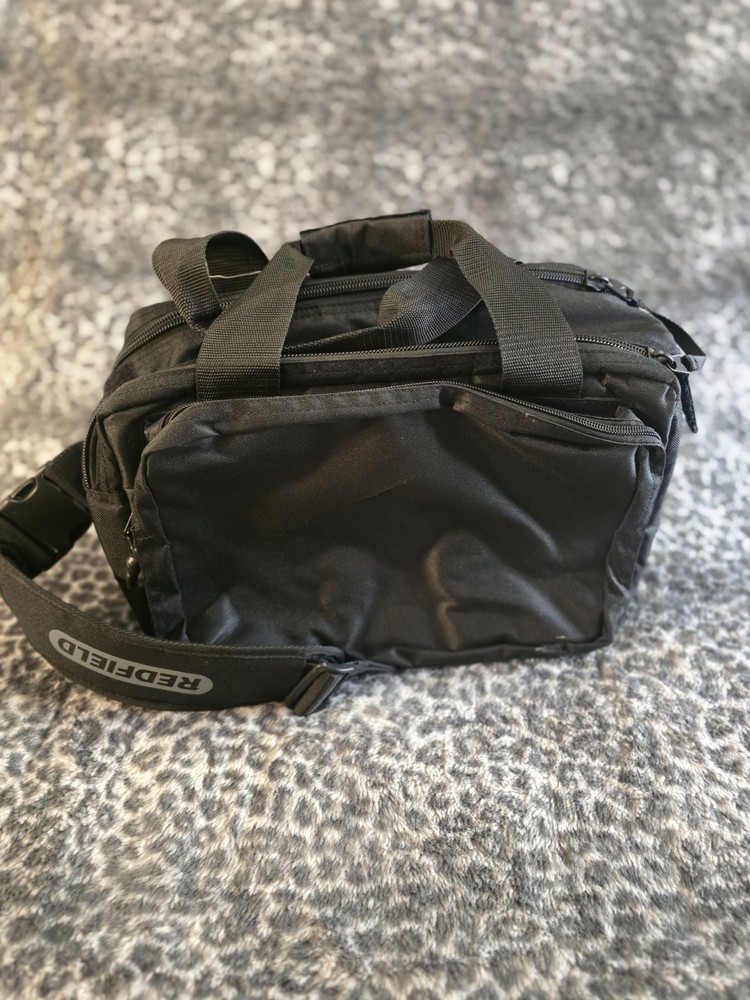 Redfield Marksman Range Bag Black Handle And Shoulder Strap New