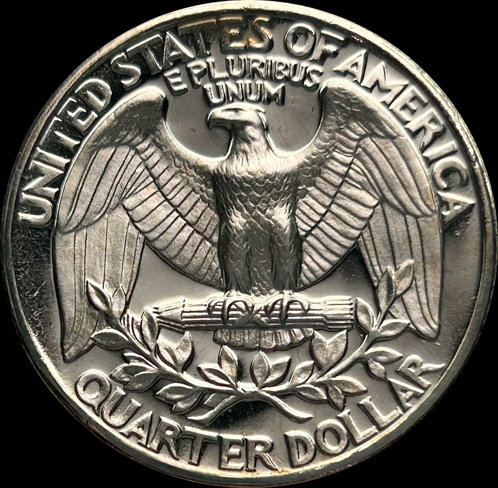 Slightly Toned Proof Quarter - 1977 Proof Quarter - DCAM!! Super shiny!