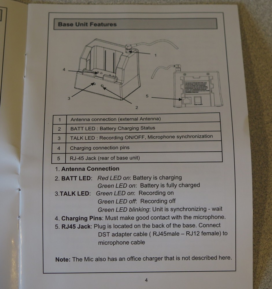 Datatalker DP-2 Enhanced Wireless Microphone Receiver Kit - CCR24DST 701-0000066