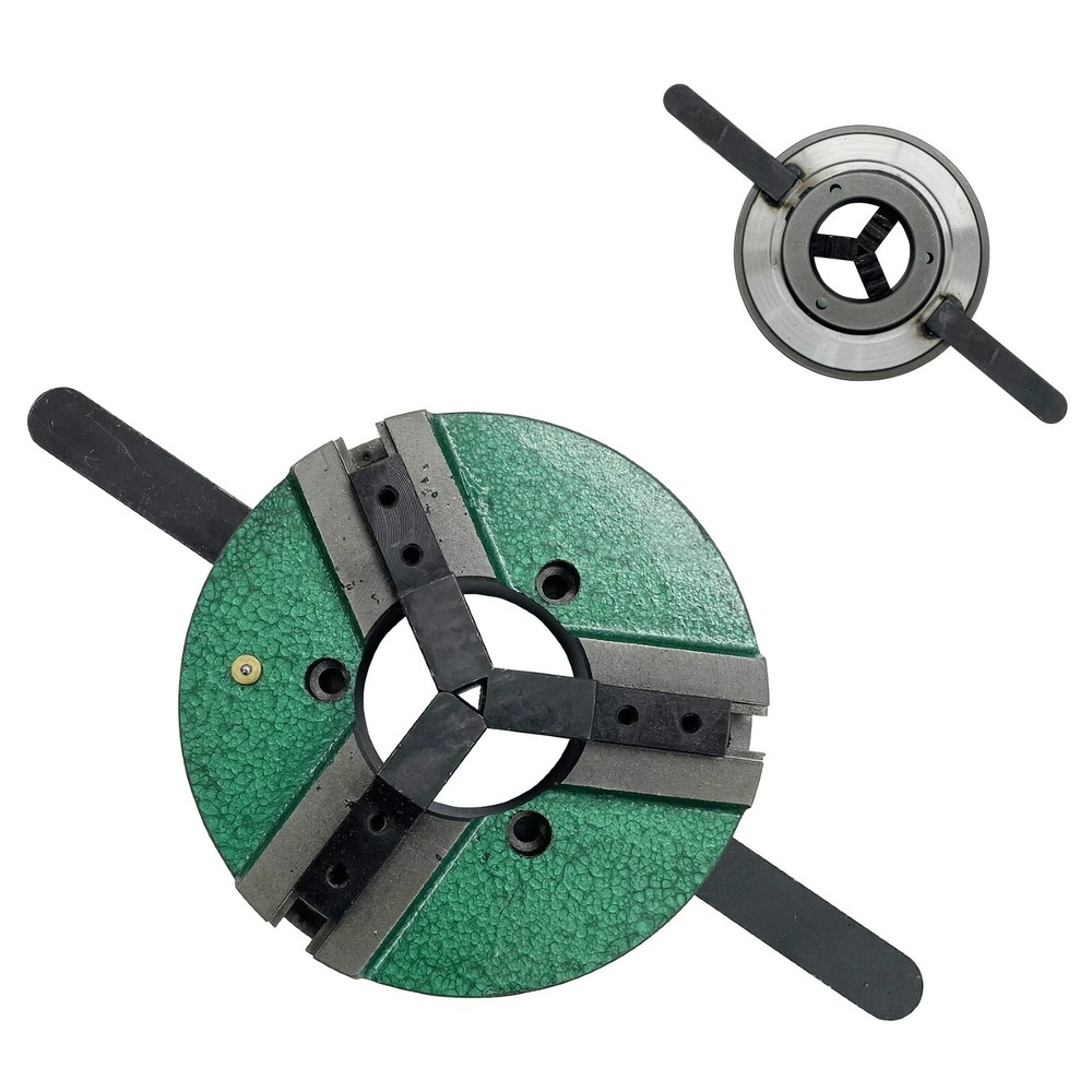 3-Jaws Clamping Chuck Self-centering Welding Positioner Table Chuck 7.8"