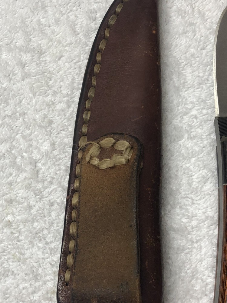 Vintage Well Made File Blank Sheath Knife