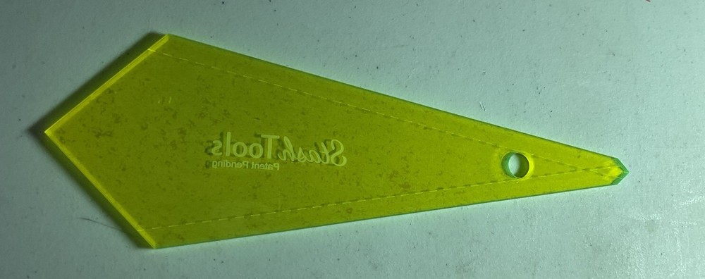 New Stash Tools Quilting 7” Wedge - T9