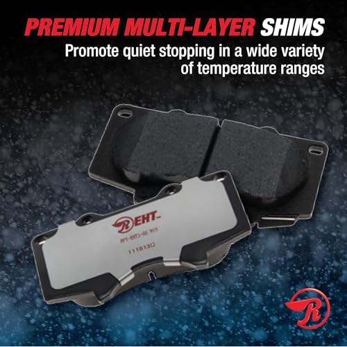 Premium Element3 EHT Replacement Front Brake Pad Set for One Size EHT1828H