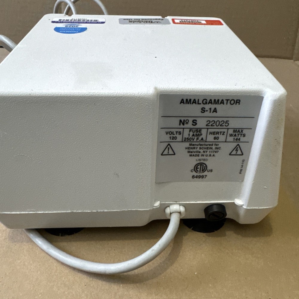 Henry Schein Titration Amalgamator