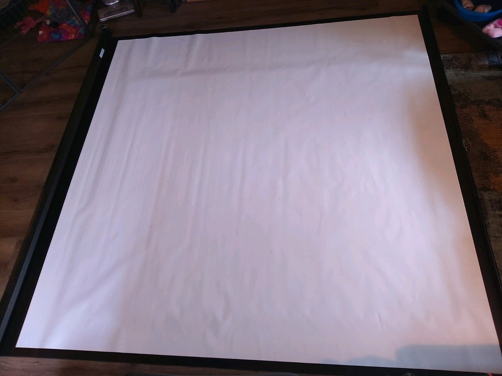 Elite Screens 119" (1:1) Pull Down Projector Screen White