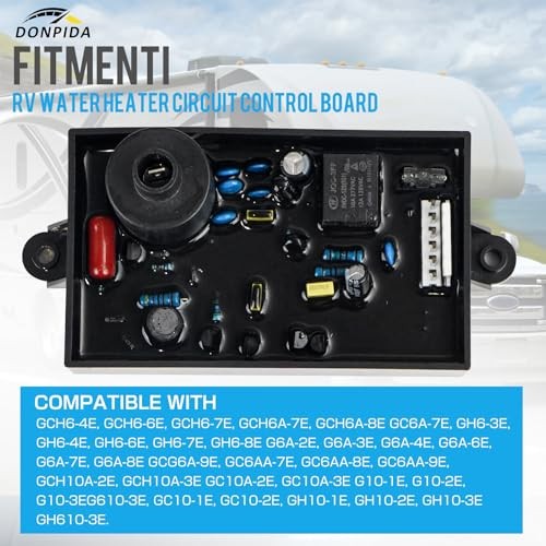 Water Heater Circuit Control Board Compatible with RV Ignition Control Board