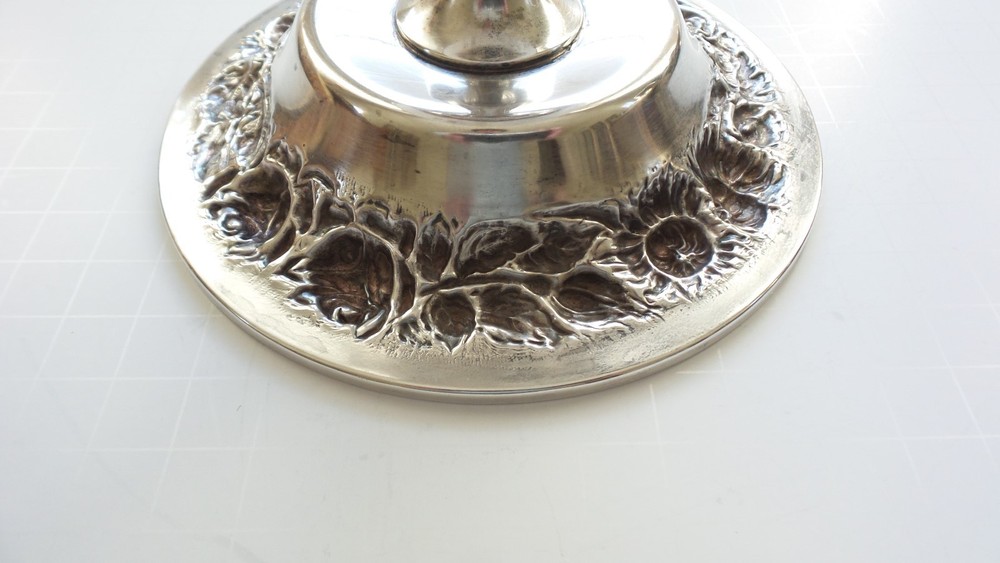Antique Stieff REPOUSSE Sterling Silver Compote, #126, 155 Grams